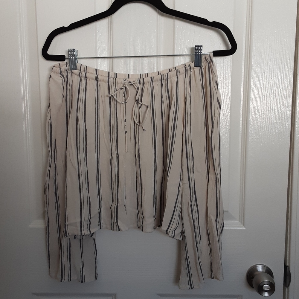 Off the shoulders or on